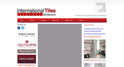 Desktop Screenshot of intertilesandinteriors.co.uk